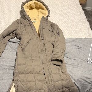 UpWest Women's Tan Quilted Puffer Coat